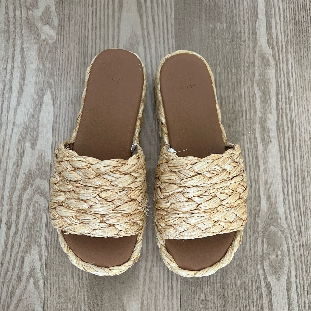 Woven Platform Sandals